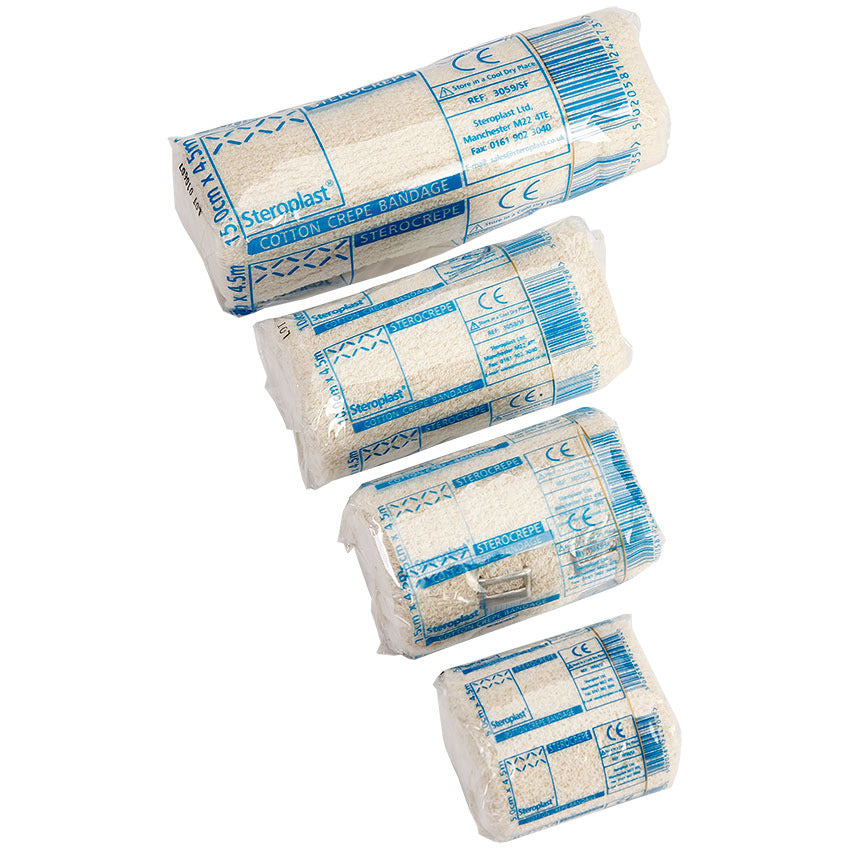 Steroplast Crepe Bandage - 10cm x 4.5m