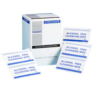 Sterowipe Alcohol Free Cleansing Wipes Per Pair