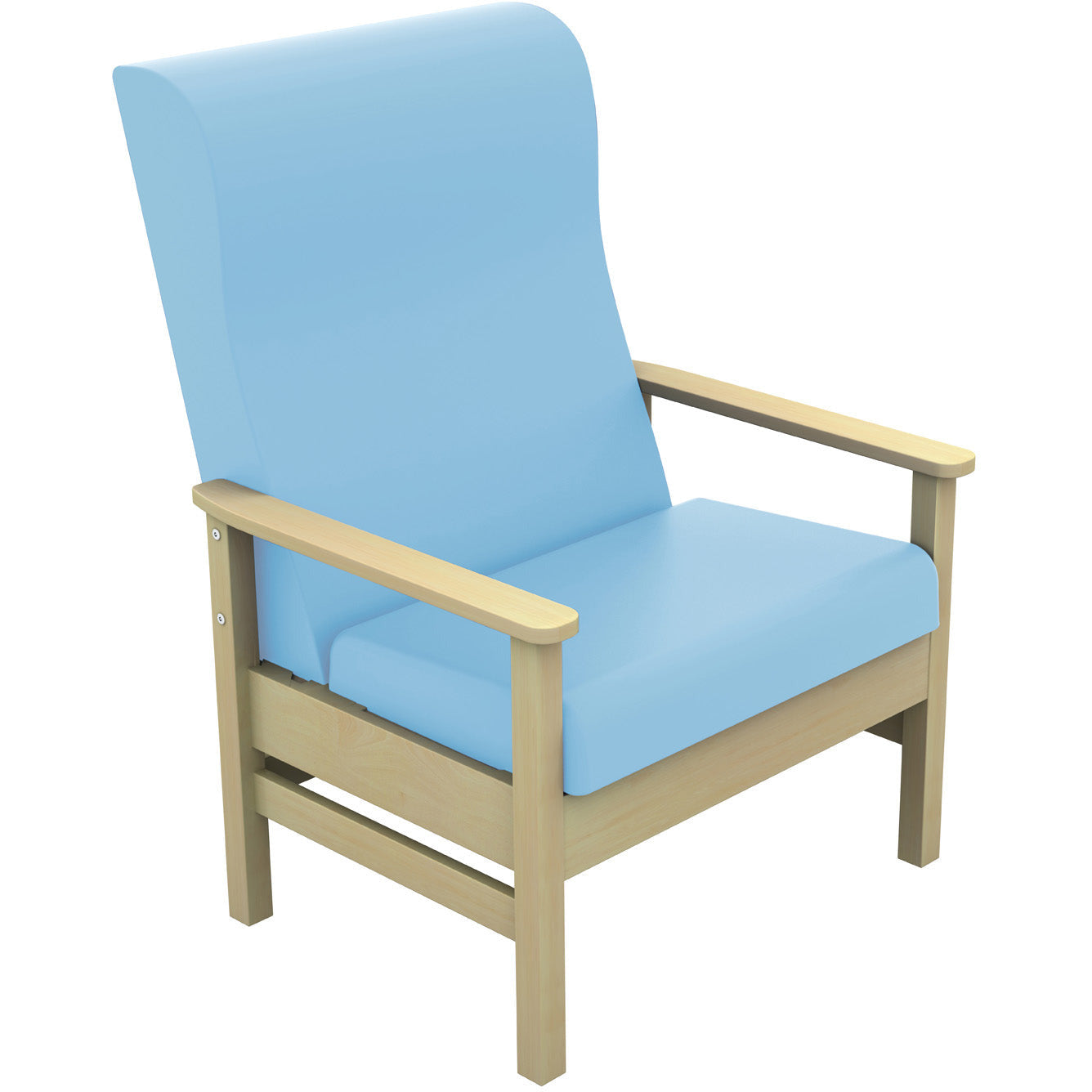 Sunflower Atlas Bariatric High-Back Patient Chair - Vinyl Upholstery