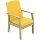 Sunflower Atlas Low-Back Patient Chair with Arms - Vinyl Upholstery