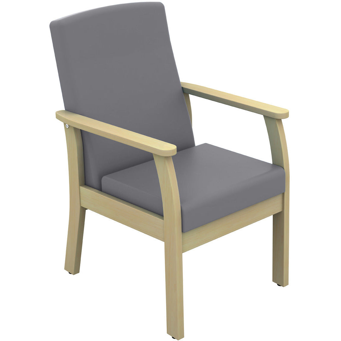 Sunflower Atlas Low-Back Patient Chair with Arms - Vinyl Upholstery