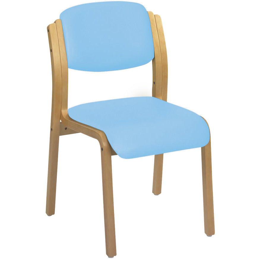 Sunflower Aurora Deluxe Visitor Chair - Anti-Bacterial Vinyl Upholstery