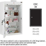 Sunflower CDC28 Cabinet with 4 shelves/4 trays/1 doors with light