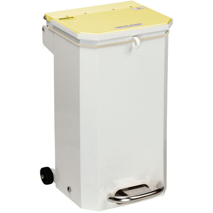 Sunflower Clinical Waste Hands Free Bin 20 Litre - Yellow Lid