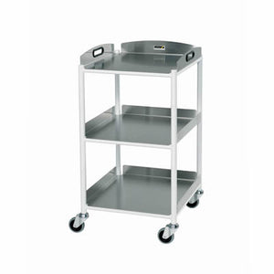 Sunflower Dressing Trolley with 3 Stainless Steel Trays