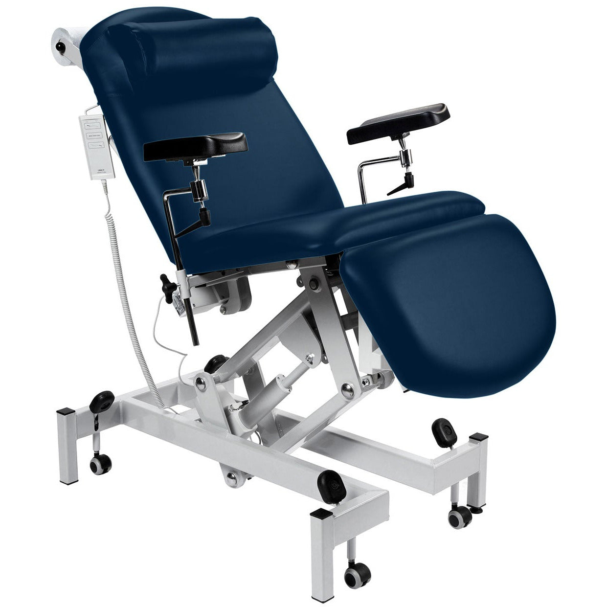 Sunflower Fusion Phlebotomy Chair with Electric-Assisted Sections & Tilting Seat - Electric