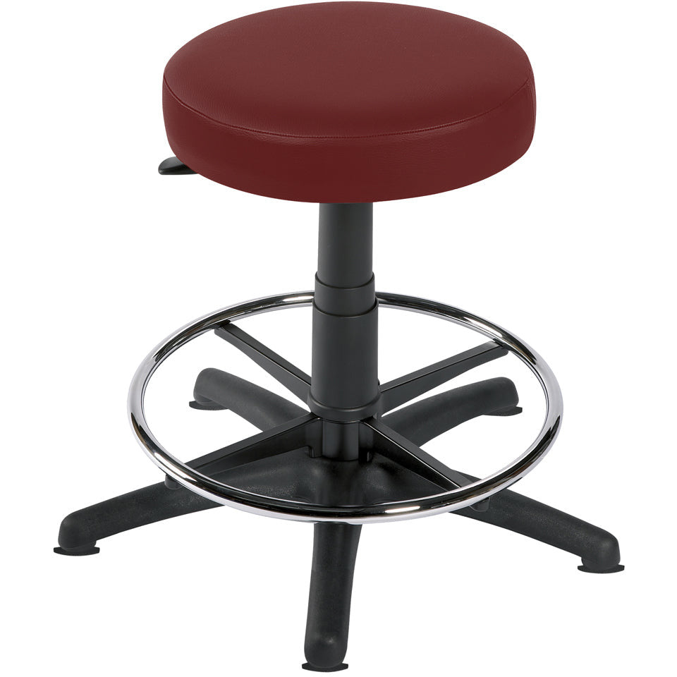 Sunflower Gas-Lift Stool with Glides & Foot Ring