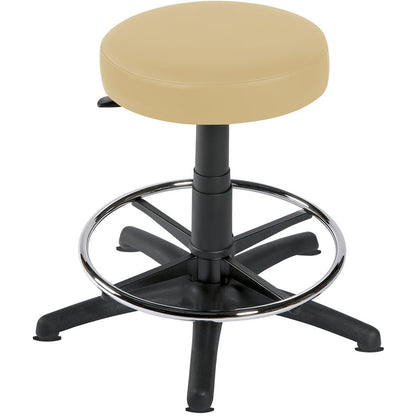 Sunflower Gas-Lift Stool with Glides & Foot Ring