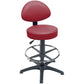 Sunflower High Level Gas-Lift Stool with Back Rest, Foot Ring & Glides