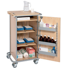 Sunflower MDS Administration Trolley - 4 Racks