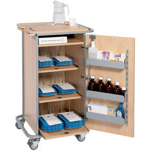 Sunflower MDS Administration Trolley - 6 Racks