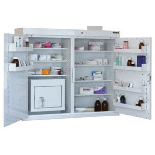 Sunflower Medicine Cabinet with Controlled Drug Inner