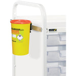 Sunflower Sharps Box Holder (Daniels) Including Medirail