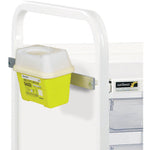 Sunflower Sharps Box Holder (Frontier) 2 & 3 Litre Including Medirail