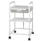 Sunflower Vista Economy Surgery Trolley 1 Clear Tray 1 Shelf