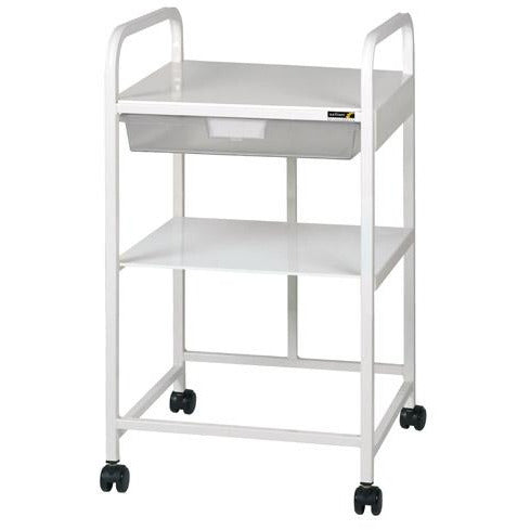 Sunflower Vista Economy Surgery Trolley 1 Clear Tray 1 Shelf