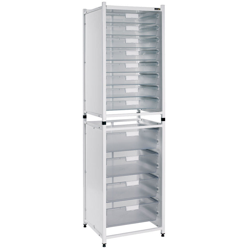 Sunflower Vista High Level Drawer Unit - 8 Single, 4 Double Trays