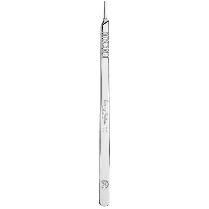 Surgical Scalpel Handle Number 3L - Stainless Steel