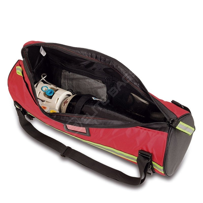 TUBE’S Oxygen Barrel Bag - Red Polyester