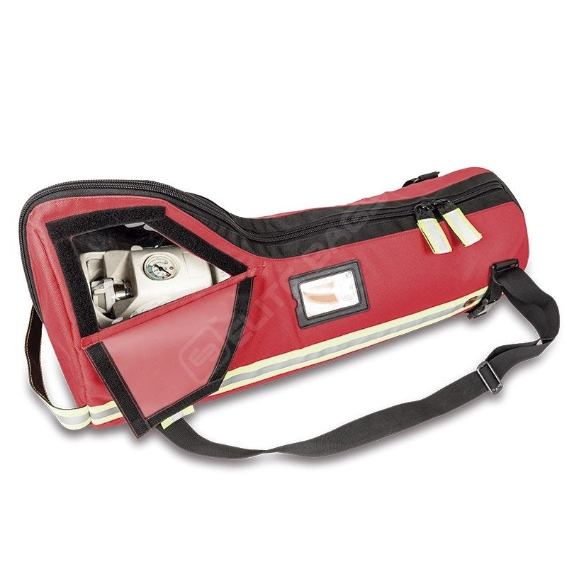 TUBE’S Oxygen Barrel Bag - Red Polyester