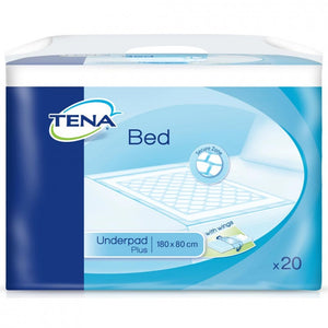 Tena Bed plus Wings 180 x 80cm - 20 Pack