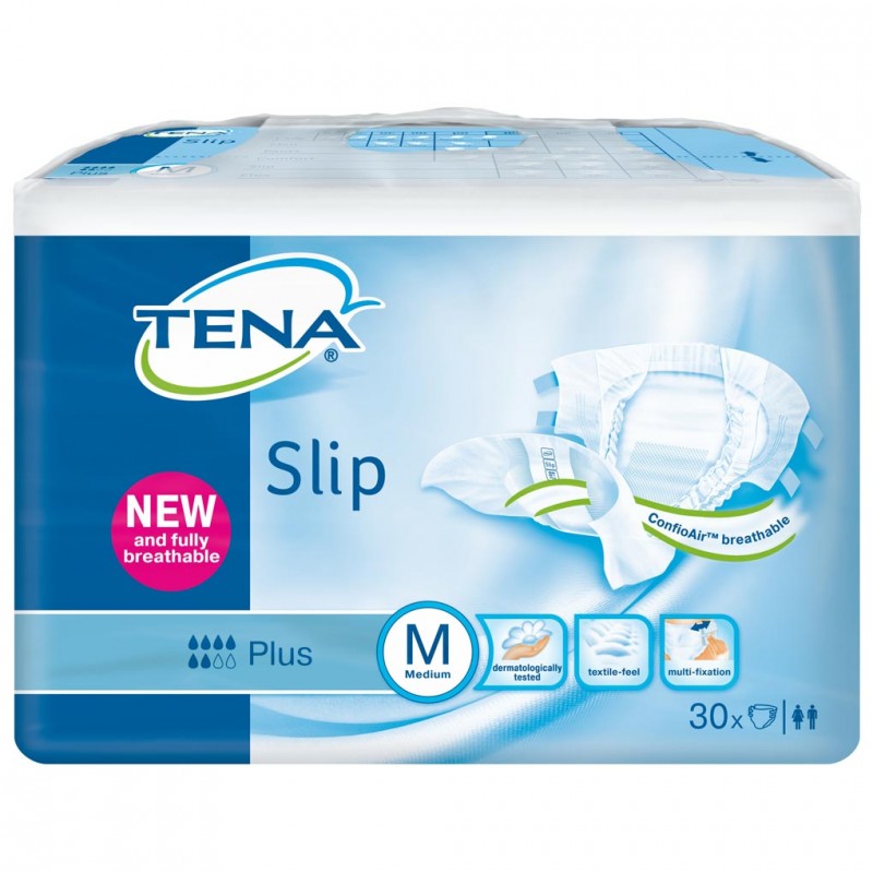 Tena Slip Plus Medium 30 Pack