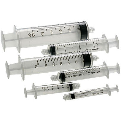 Terumo Eccentric Luer Tip Syringes 30ml x 25