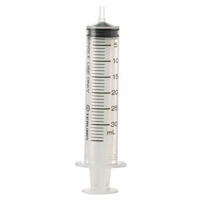 Terumo Eccentric Luer Tip Syringes 30ml x 25