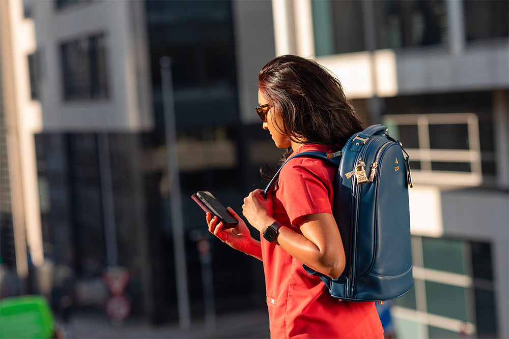 The Mae Medical Bag In Indigo