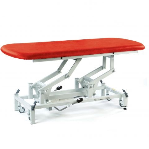 Therapy Hygiene Table, Hydraulic, Retractable Wheels - 152 x 65cm