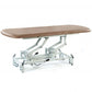 Therapy Hygiene Table, Hydraulic, Retractable Wheels - 186 x 65cm