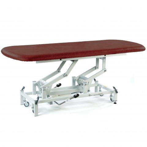 Therapy Hygiene Table, Hydraulic, Retractable Wheels - 186 x 65cm