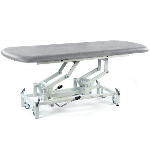 Therapy Hygiene Table, Hydraulic, Retractable Wheels - 186 x 65cm