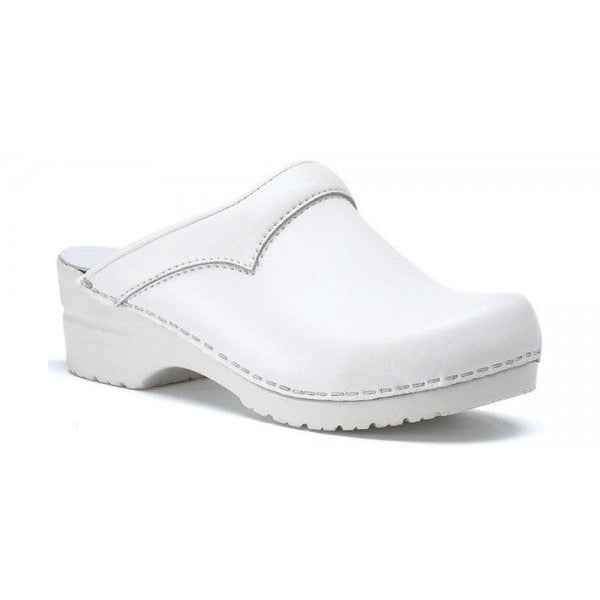 Toffeln Flexi Klog 0747 - White Size 6.5