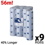 Tork Advanced Blue Couch Roll 2Ply - 152250 - Case of 9 Rolls x 56m