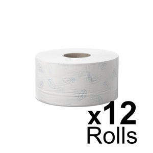 Tork Soft Mini Jumbo Toilet Roll Premium 2Ply - 110254 - Case of 12 x 170m