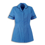 Traditional Nurses Tunic with Contemporary Cut - Hospital Blue