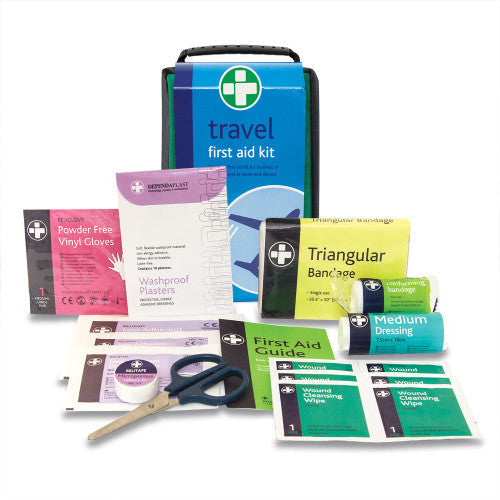 Travel First Aid Kit in Helsinski Bag