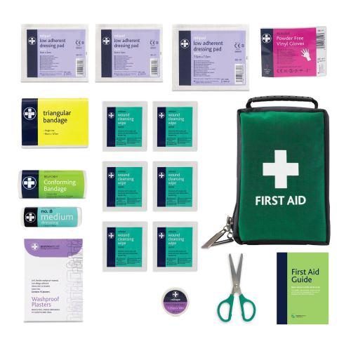 Travel First Aid Kit in Helsinski Bag