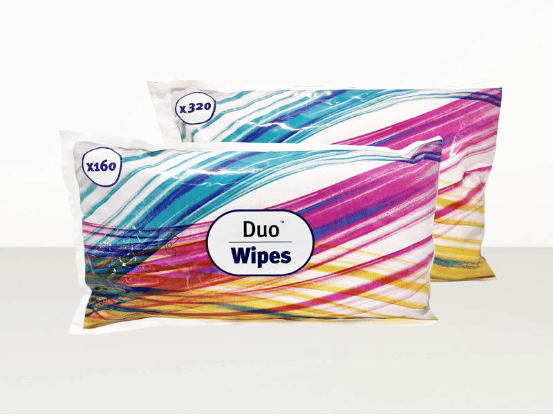 Tristel Duo wipes 2 x Pack of 160