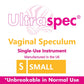 Ultraspec® Screening Speculum - Small - Pack Of 140