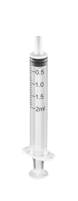 Unifine Luer Slip Central Tip 2ml Syringes - Box of 100