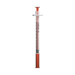 Unisharp 1ml Fixed 30G 0.5" Red x 100