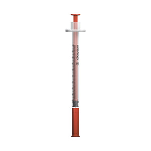 Unisharp 1ml Fixed 30G 0.5" Red x 100