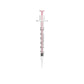 Unisharp 31G 0.3mL Fixed Needle Syringe - Pink Box of 100