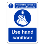 Use Hand Sanitiser Sign