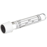 VACUETTE® TUBE 3 ml Z No Additive - 13x75 white cap-black ring, non-ridged