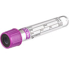 VACUETTE® Tube, K3EDTA, 4ml, 13x75mm, Purple/Black, Sterile - Pack Of 50