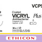 VICRYL Suture PLUS - Braided - Violet - 1 - 70cm - 1 x Tapercut - 45mm - 1/2C - 36