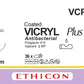 VICRYL Suture PLUS - Braided - Violet - 1 - 70cm - 1 x Taperpoint - 40mm - 1/2C - 36